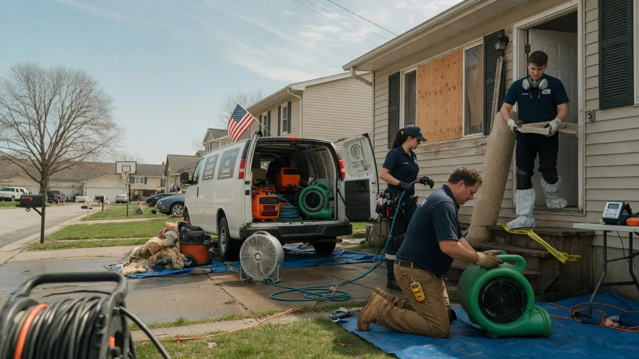Water Damage Restoration in Wingate, TX near me